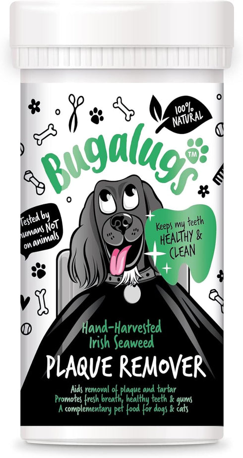BUGALUGS Plaque Off Remover For Dog 70g Teeth Bad Breath 100% Natural |
