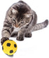 Meric CoCoo 1.5-Inch Soft Foam Cat Soccer Balls, Bouncy & Lightweight, Interactive Indoor Play Toys for Kittens & Cats,