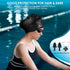 Large Long Hair Swim Cap - Silicone Swimming Cap for Women Men, Extra Room for Long Thick Hair with Ear Plugs
