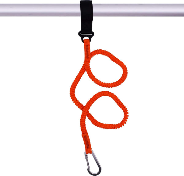 YYST Orange Paddle Leash, Paddle Holder Tool Lanyard - No Paddle Included