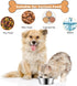 6 Pack Stainless Steel Dog Bowls - Metal Water Bowls, 6.9" Basic Pet Food Bowl for Large, Medium, Small Dogs, 30oz