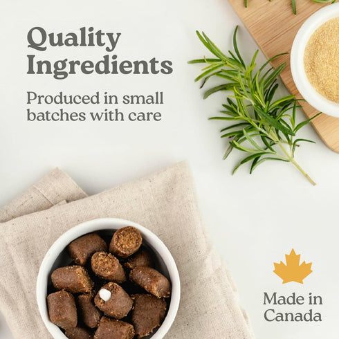 Presidio Pill Buddy Naturals - PB & Banana Recipe Pill Hiding Treats for Dogs - 30 Servings for Any Size Medication