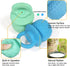 (2 Latex Chew Dog Toys, Novelty Squeaky Pacifier Dog Toys for Teething Puppies, Mild Chewing Small, Medium, Large Dogs