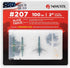 Swhacker SWH00207 #207 Broadheads, 2 Inch Cut, Set of 3-100 Grain, Green