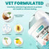 120 Counts, MEDUWEDU Ear Cleaner Finger Wipes Dog Ear Cleaner, Grooming Kit Care for Dogs and Cats, Soft & Easy Otic