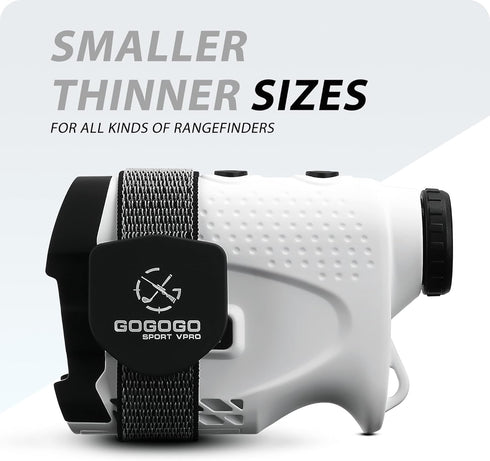Gogogo Sport Vpro Magnetic Golf Rangefinder Holder Mount Strap, Adjustable Strap Fits Most Types with Strong Magnet