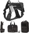 IronSeals Service Dog Vest Harness, Tactical Molle Dog Vest with Detachable Patches and Pouches