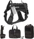 IronSeals Service Dog Vest Harness, Tactical Molle Dog Vest with Detachable Patches and Pouches