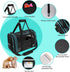 Large Cat Carrier Dog Carrier - Collapsible Soft-Sided Pet Carrier for Large Cats and Medium Small Dogs Up to 25 Lbs