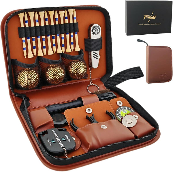 Golf Gifts for Men and Women, Golf Accessories Set in High-End Case