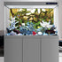 AWERT 48x24 inches Branches Aquarium Background, Aquatic Plant River Bed & Lake Fish Tank Vinyl Background.
