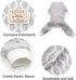KYEESE Cotton Stretchable Dog Pajamas Jumpsuit 4 Legs Puppy PJs