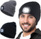 Tutuko LED Beanie with Light, 2-Pack, Rechargeable Lighted Cap, Headlamp Hat, Gifts for Men and Women
