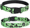 Halloween Dog Collar - Adjustable for Small Medium Large Dogs - Pumpkin Bat Ghost Pattern
