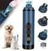Javtoku Dog Nail Grinder Electric Powerful 3 Speeds Dog Nail Clippers with Lights