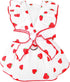 Dog Dresses for Small Dogs Girl | Cute Cotton Strawberry Printed Birthday Outfit for Small Puppies, White XS