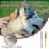 Large Dog Brush, Long Pin Slicker Brush for Medium or Long Haired Dogs, Best Grooming Tool for Small Animals, Free Pet