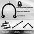 Yes4All Tricep Press Down Cable Machine Attachment Set, V-Shaped Bar & LAT Pull Down Straight Rotating Bar