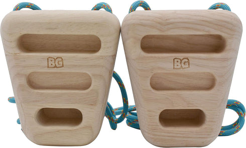 Wood Hangboard Rock Climbing Holds - Sturdy Hang Board for Climbers