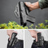OWB Thumb Break Holster for Glock 17, 19, 19x, 22, 23, 31, 32, 45, Full Grain Leather, Right Hand
