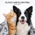1 Pack 6 Medium(30"x20") Luciphia Dog Blankets Cat Soft Fluffy Fleece Pet Blanket Warm Cute Print Design Puppy Kitten