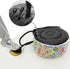 Compact Foot Pump for Inflatables - Yellow & Black, Perfect for Outdoor Use
