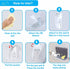 Kingwee (6 Pack) Dog Pee Pad Holder with Walls for Small & Large Size Wee Wee Pad, Indoor Potty Training Pad Holder