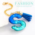 Letter Charm Accessories for Stanley Cup, Cute Initial Keychain Handle Charm for Women Tumbler