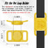 4 Pack Waterproof AirTag Dog Collar Holder Compatible with Apple AirTag, Silicone Hidden Loop Holder for Airtag Tracker, Anti-Lost Dog Collar Air Tag Accessories(Yellow,Pink,Purple,Light Green)