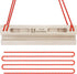 TWO STONES Portable Fingerboard, Rock Climbing Training Boards with Edges and Pockets, Indoor and Outdoor