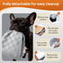 VibeBay 35lbs Dog Car Seats for Small Medium Dogs Up to | Elevated Dog Booster Seat with Detachable Washable Cover