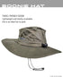 FROGG TOGGS Boonie Hat, Waterproof Fishing Hat with Sun Protection