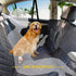 100% Hammock Vailge Dog Car Seat Cover for Back Seat, Waterproof Back Seat Pet Cover for Dogs with Mesh Window, Scratch