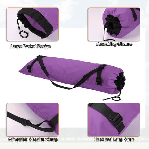 48" HARFINGTON Camping Chair Replacement Bag Folding Chair Carry Bag Oxford Cloth Storage Tent Bag with Shoulder Strap