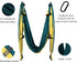 Premium Aerial Yoga Swing Hammock - Inversion Therapy with 2 Free Extension Straps for Home & Gym Fitness.