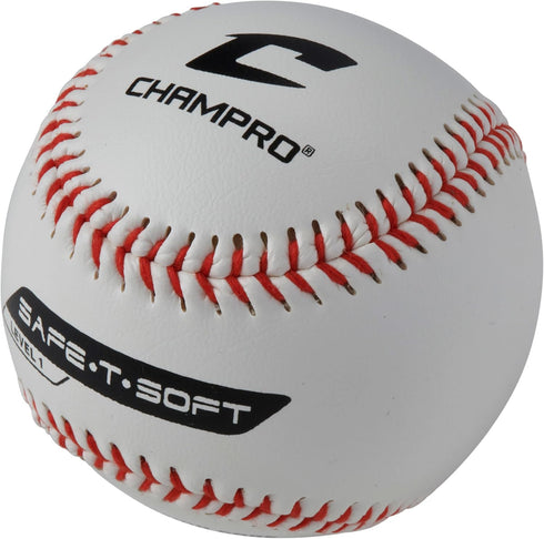 9-Inch) Pack 12 Champro Safe-T-Flight Baseball (White