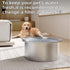 4 Pcs Stainless Steel Dog Water Bowl Filters | Large Dog Water Bowl Activated Carbon Replacement Filters