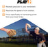 SHOP PLAY 9 Baseball Pitching Trainer - Unique Pitching Towel for All Ages & Skill Levels - Softball Throwing Device