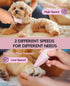 Roiffcly 4 1 Trimmer Trimming Dog Clippers Grooming Kit, in Quiet Cordless Dog Paw & Nail Grinder, Small Cat Clippers