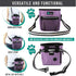 PetAmi Dog Treat Pouch - Training Bag Holder for Kibbles, Toys, and Poop Bags (Purple) - 3 Ways to Wear