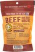 (Pack 3) Happy Howie's Mini Doggy Burgers - Natural Healthy Dog Treats, Made with Real Beef, Long Lasting, Chewy