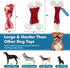 Dog Toys for Aggressive Chewers, Tough Indestructible Dog Bones with Real Bacon & Beef Flavors (Bacon)