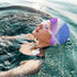 Silicone Swim Caps, 2 Pack Durable Comfortable Adult Swimming Cap for Short Hair and Long Hair