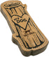 Tall Tails Dog Natural Leather Fetch Toy, Love My Dog Tree Log for Dogs