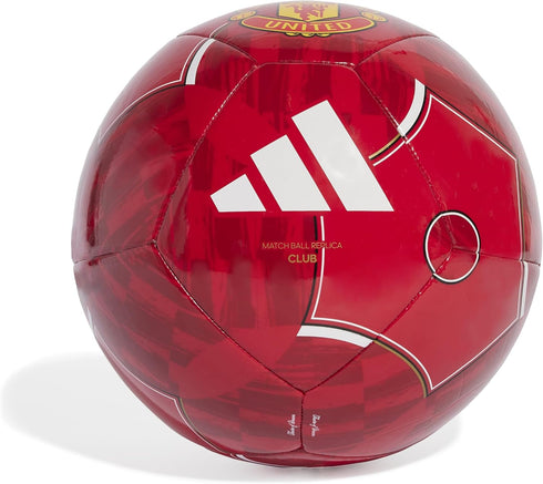 38 adidas Manchester United Home Club Ball Ball for Unisex Adults Red EU