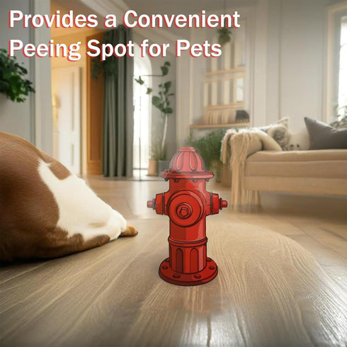 10 Dog Pee Pad Trainer, Pcs Fire Hydrant Potty Training Aid for Small Breeds, Reusable Potty Training Tool, Indoor Pee