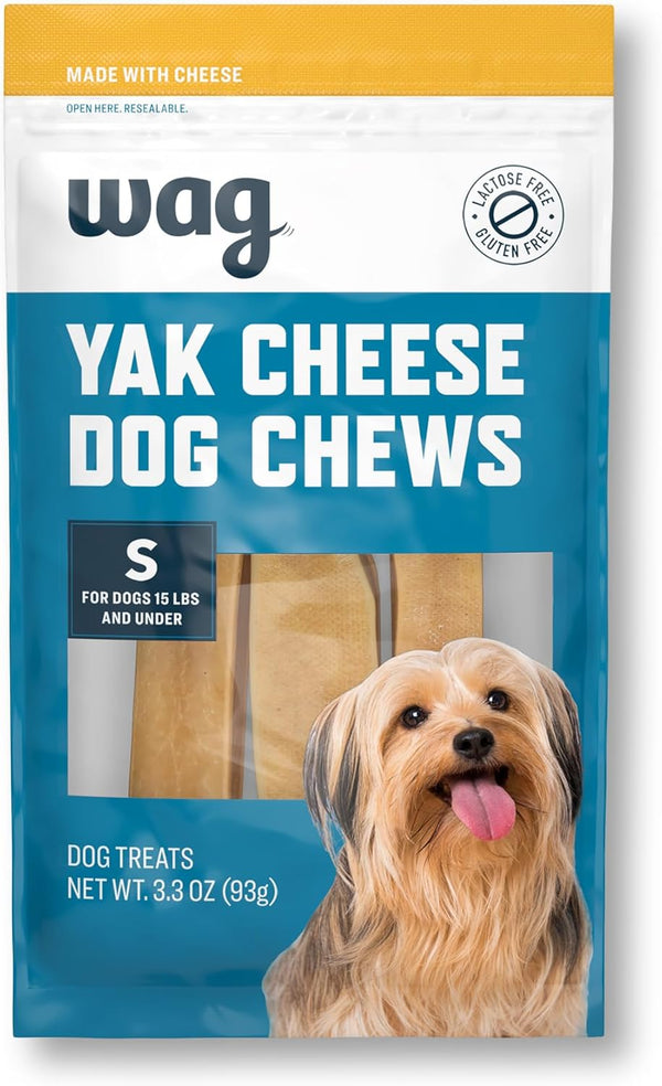 Amazon Brand - Wag Yak Cheese Himalayan Dog Chews, Dog Treats for