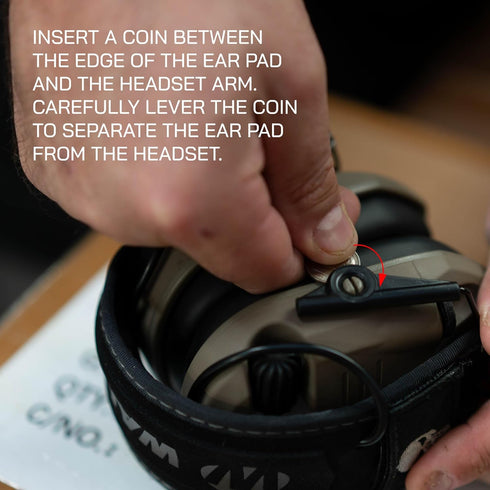 704 Gear CO-Z Gel Ear Pads with Carrying Case for Walker's Razor/XCEL Earmuffs