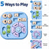 Tee Shirt Galaxy Interactive Dog Treat Puzzle Toys Durable, Dog Puzzle Toy IQ Training Slow Feeder for Large Medium