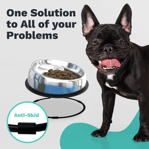 Enhanced Pet Bowl Stand with New Anti-Skid Feature, Exclusively for Enhanced Pet Bowl (Small)